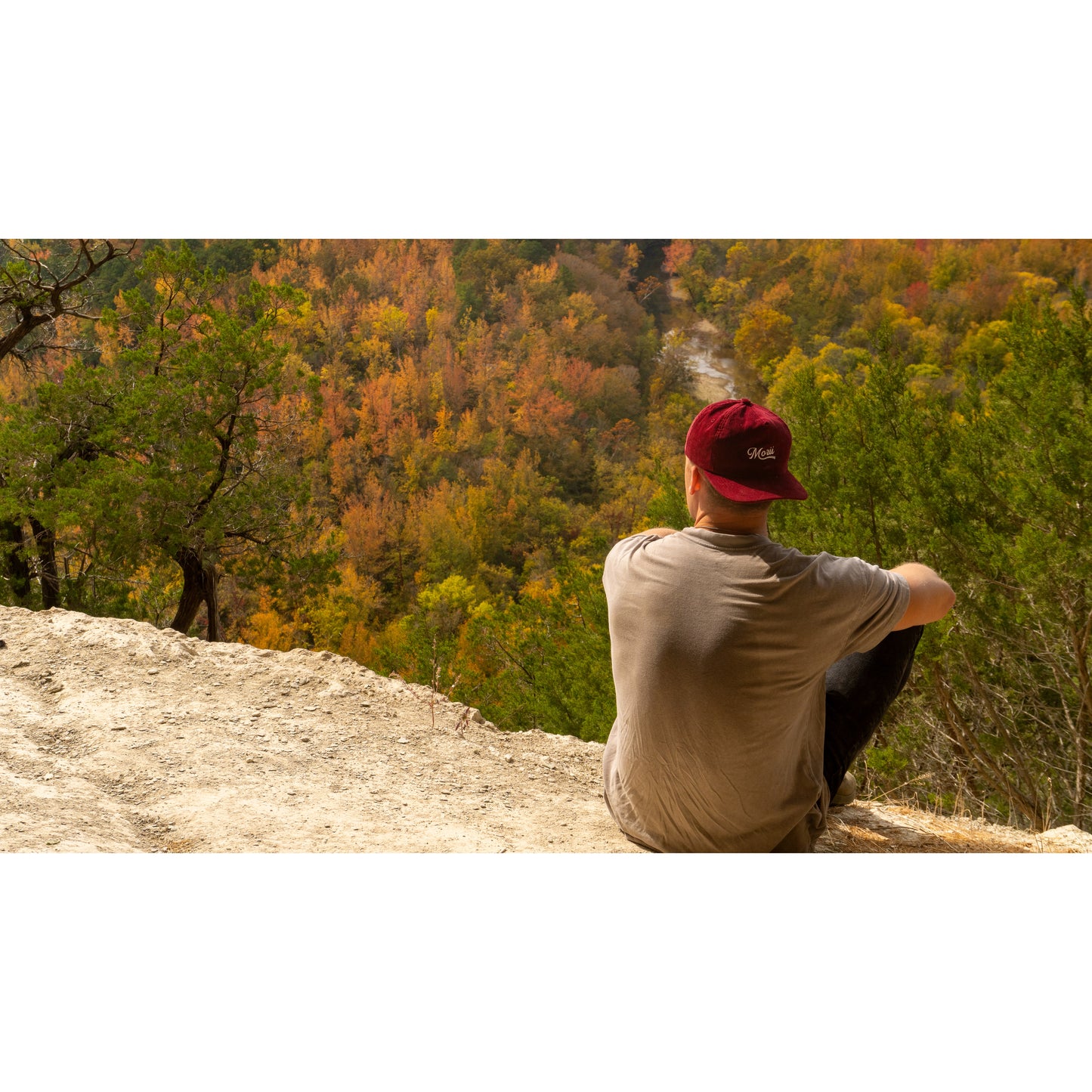 "MORII" MAROON CORDUROY SNAPBACK